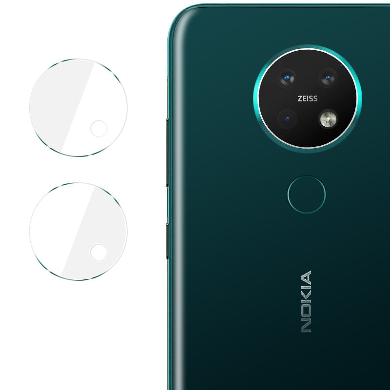 IMAK 2Pcs Pack High Definition Glass Camera Lens Protector for Nokia 7.2 Nokia 6.2 IMAK 2Pcs Pack High Definition Glass Camera Lens Protector for Nokia 7.2 Nokia 6.2